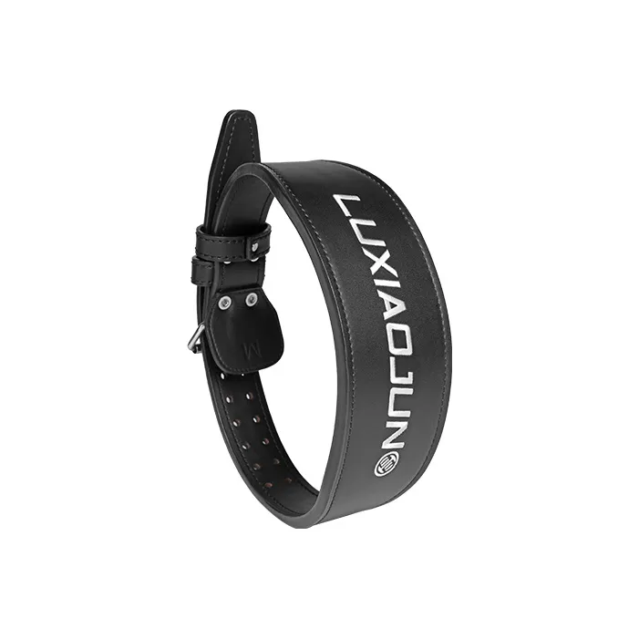 LUXIAOJUN Back Support Braces Fitness Protective Cow Leather Unisex-2