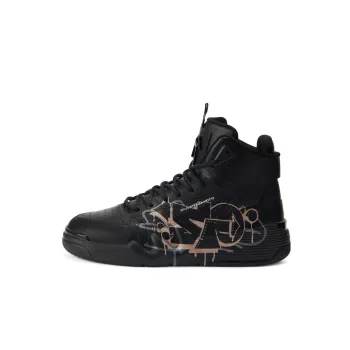 Giuseppe Zanotti Talon Graffiti print Leather Sneakers
