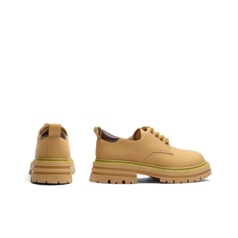 TOOMANYSHOES Outdoor Casual Single Shoes Women's Yellow-2