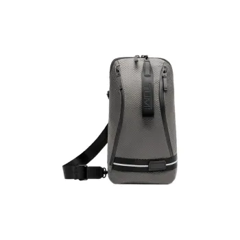 TUMI Tahoe Polyester One Shoulder Crossbody Sling Bags Men's Gray
