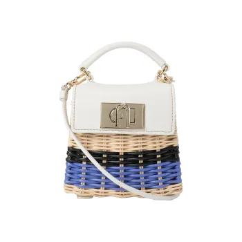 Furla Leather Tote Bag, Shopping Bag, Handbag, Shoulder Bag, Crossbody Bag Mini Women's Multicolor