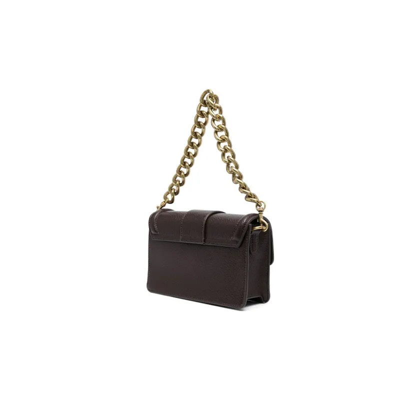 VERSACE JEANS COUTURE Polyurethane Portable Crossbody Bag, Shoulder Bag Women's Brown-1