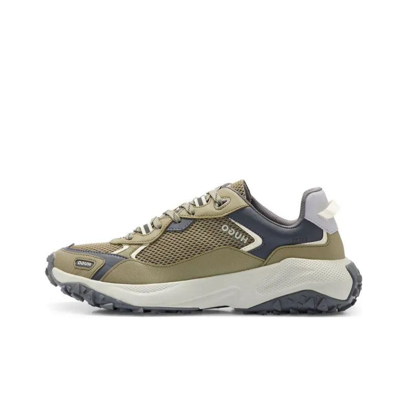 HUGO Panelled Mesh Sneakers-0