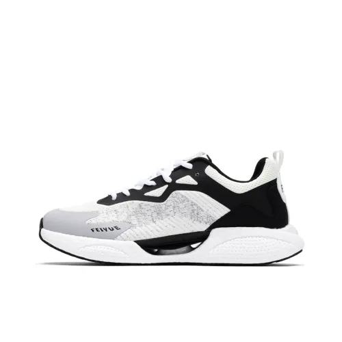 Feiyue Running Shoes Men Low-Top Black