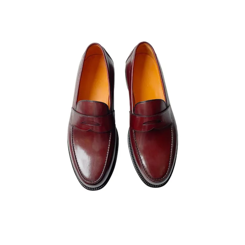 ANTONIO BAREZZI Loafers Men Black/Burgundy-6