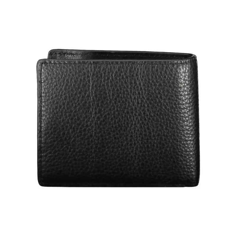 Tommy Hilfiger Cow Leather Wallet Regular Men's Black-2