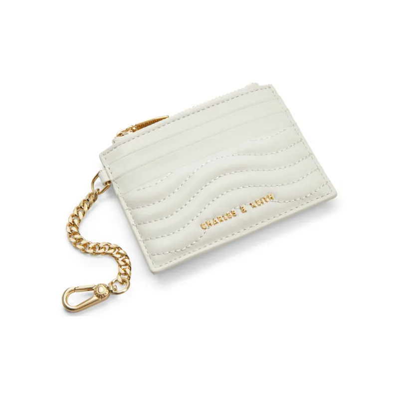 CHARLES&KEITH Fabric Small CK Bag Coin Purse Card Holder Mini Women's Multicolor-2