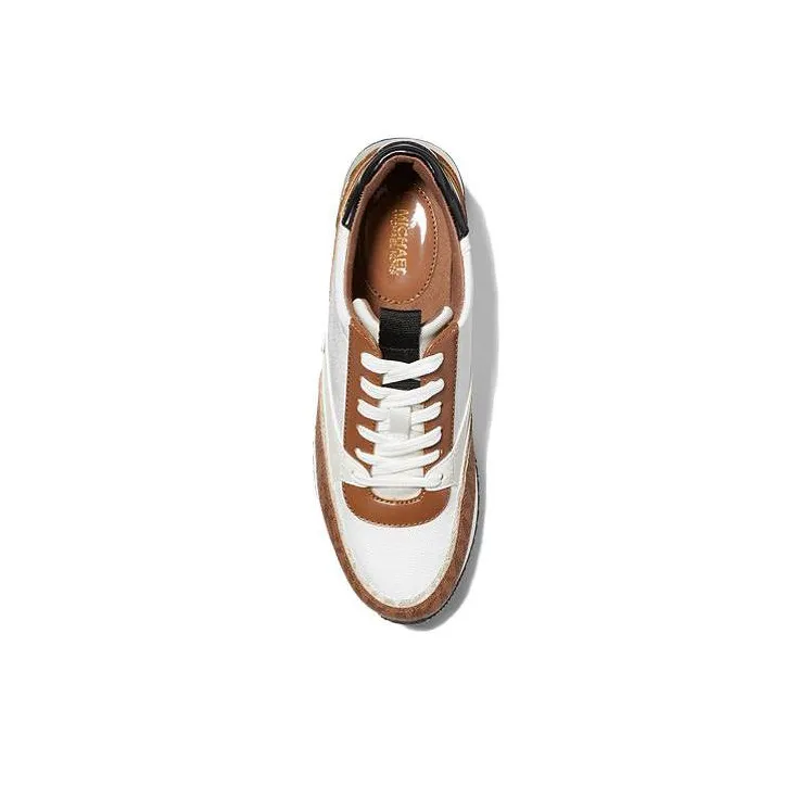 MICHAEL KORS Mariah Low-Top Casual Shoes Women's Brown-3