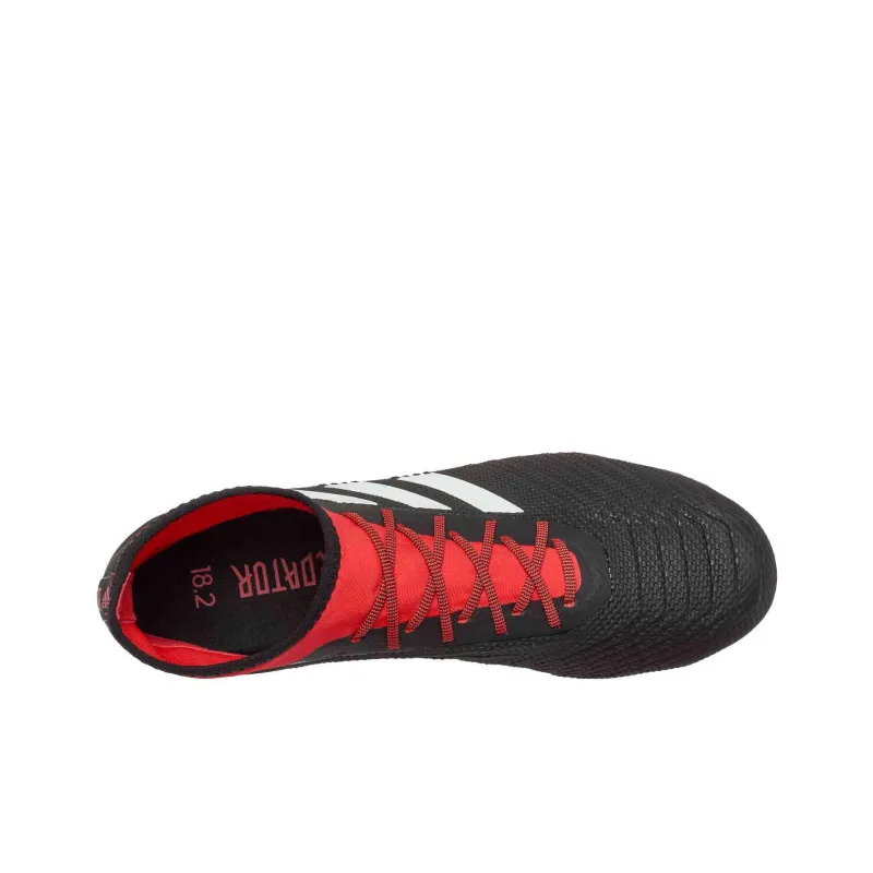 Adidas Predator 18.2 Fg 'Core Black Red'-4