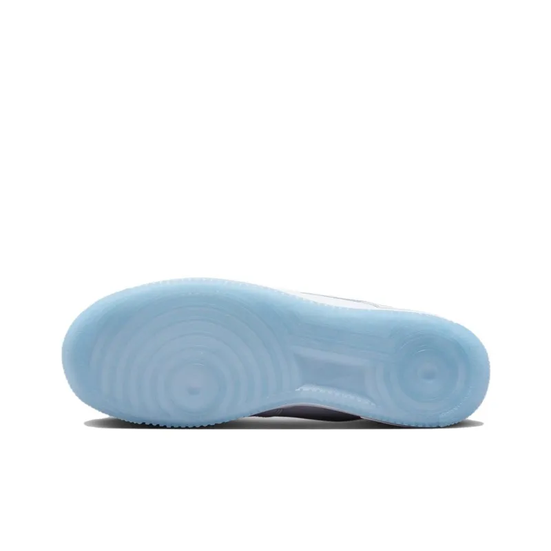 Nike Air Force 1 Low '07 White Ice Blue Sole Men's-5