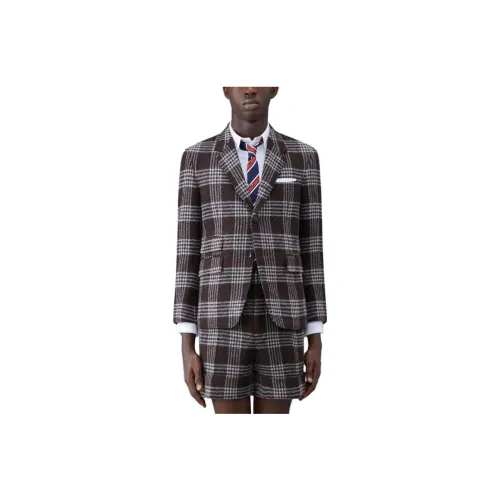 THOM BROWNE FW23 Early Autumn Collection Business Suits Men Dark Brown