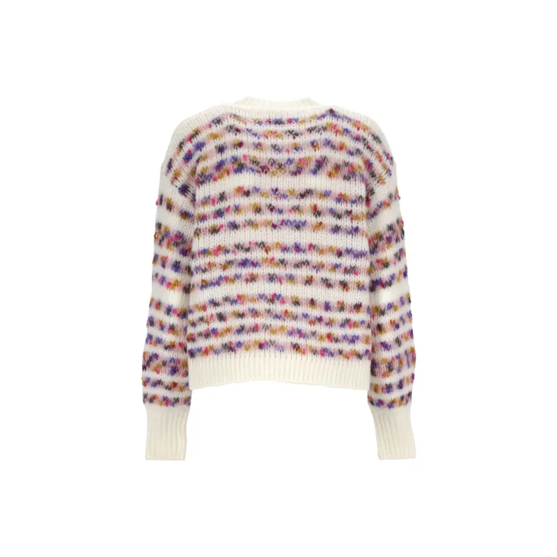 PINKO Logo Plaque Intarsia Knitted Jumper-1