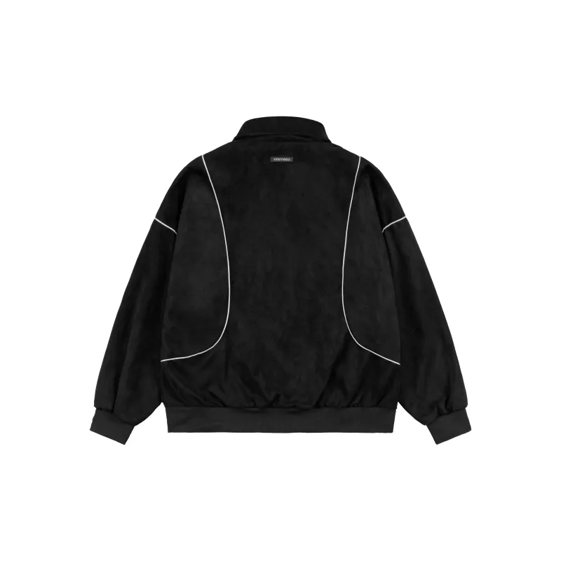 XINYINSU Jackets Unisex Black-2