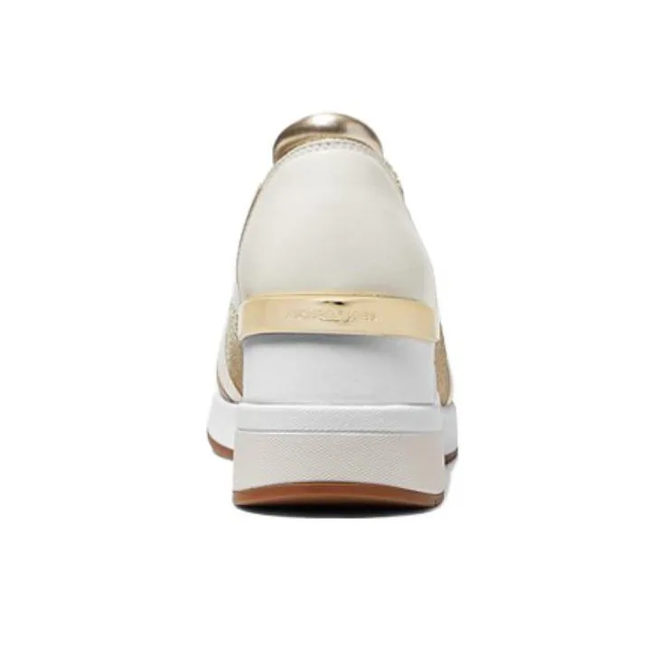 MICHAEL KORS Geena Low-Top Casual Shoes Women's Light Gold-2
