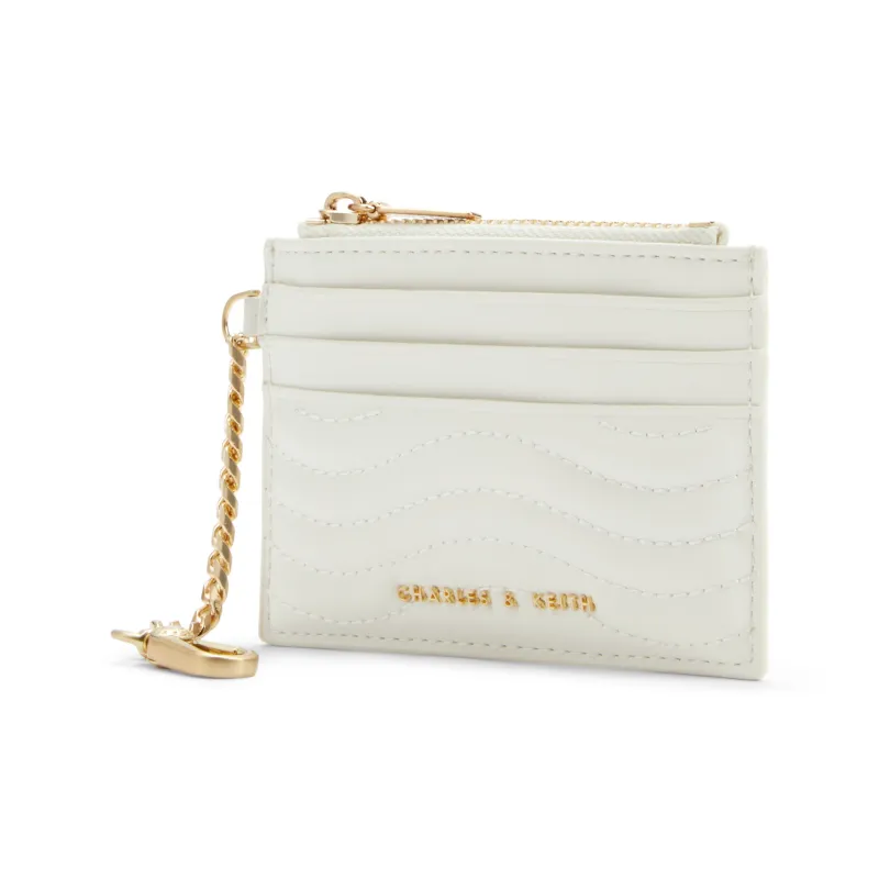 CHARLES&KEITH Fabric Small CK Bag Coin Purse Card Holder Mini Women's Multicolor-1