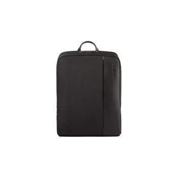 SAMSONITE Polyester With PU Laptop Backpack Travel Bag Unisex Black