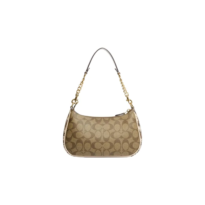 COACH Teri 24 Shoulder Bag In Signature Canvas-14