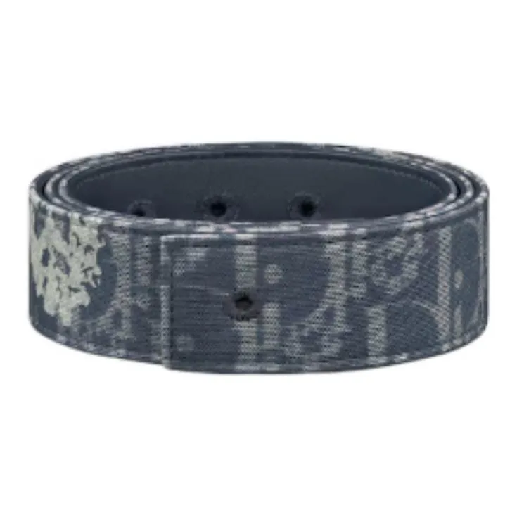 DIOR X Denim Tears Reversible Belt Strap-0