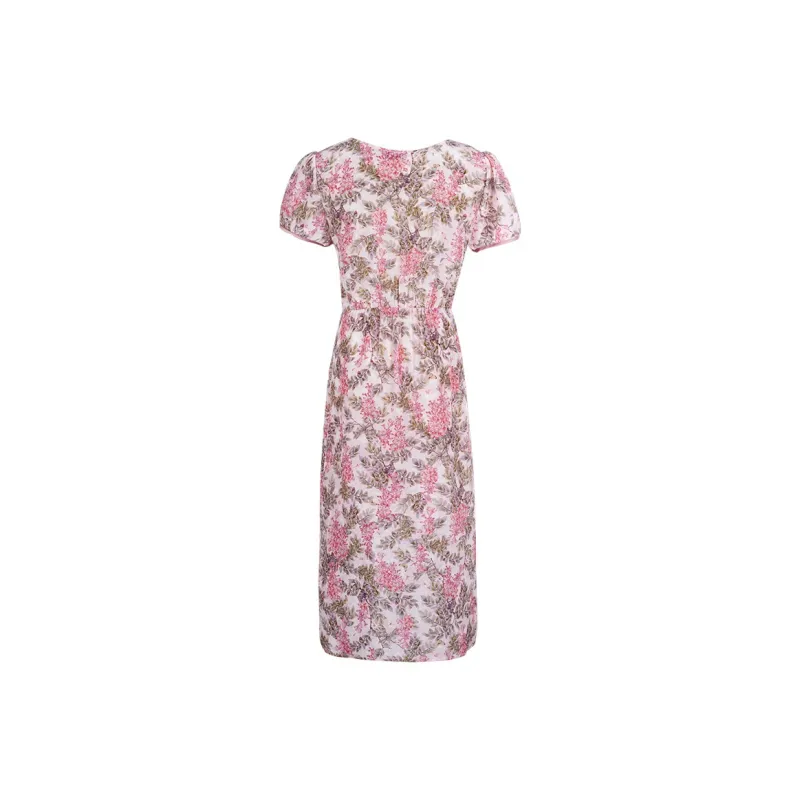 MISSSHINE Short-Sleeved Dresses Women's Pink-1