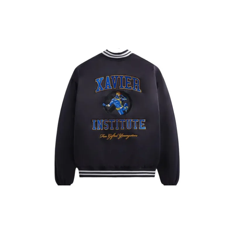 KITH For X Men Cyclops Satin Bomber Jacket-1