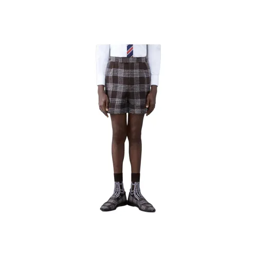 THOM BROWNE FW23 Early Autumn Collection Casual Shorts Men Dark Brown