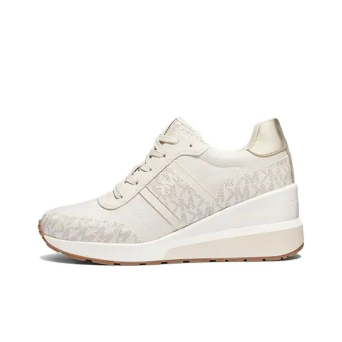 MICHAEL KORS Mabel Slip-Resistant Low-Top Casual Shoes Women's Light Gold
