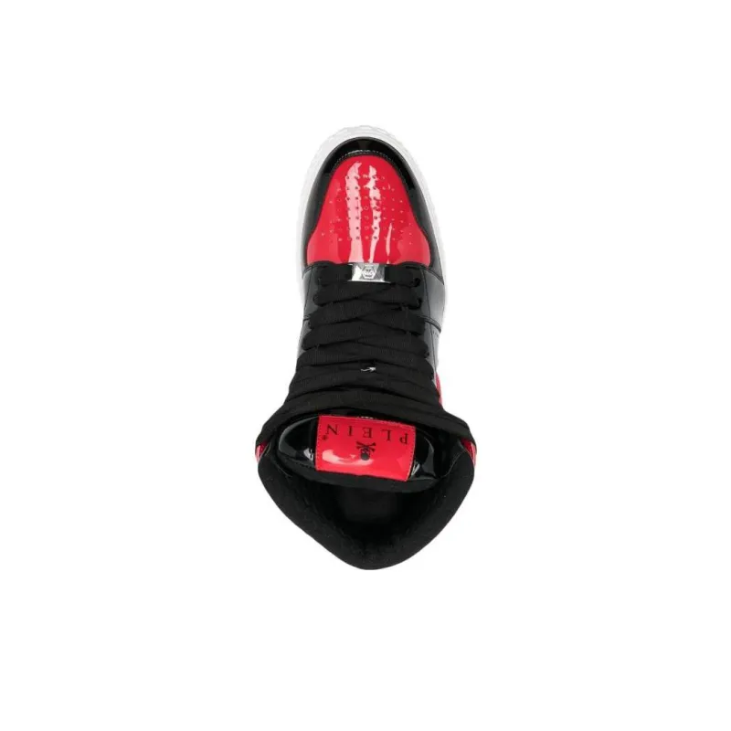 PHILIPP PLEIN Skull & Bones High-top Sneakers-4