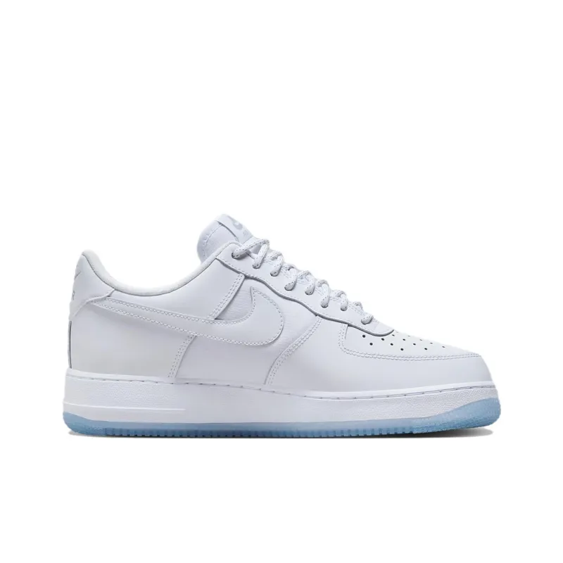 Nike Air Force 1 Low '07 White Ice Blue Sole Men's-1