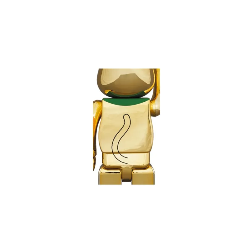 Bearbrick Maneki Neko Gold Luck Plating 2-2