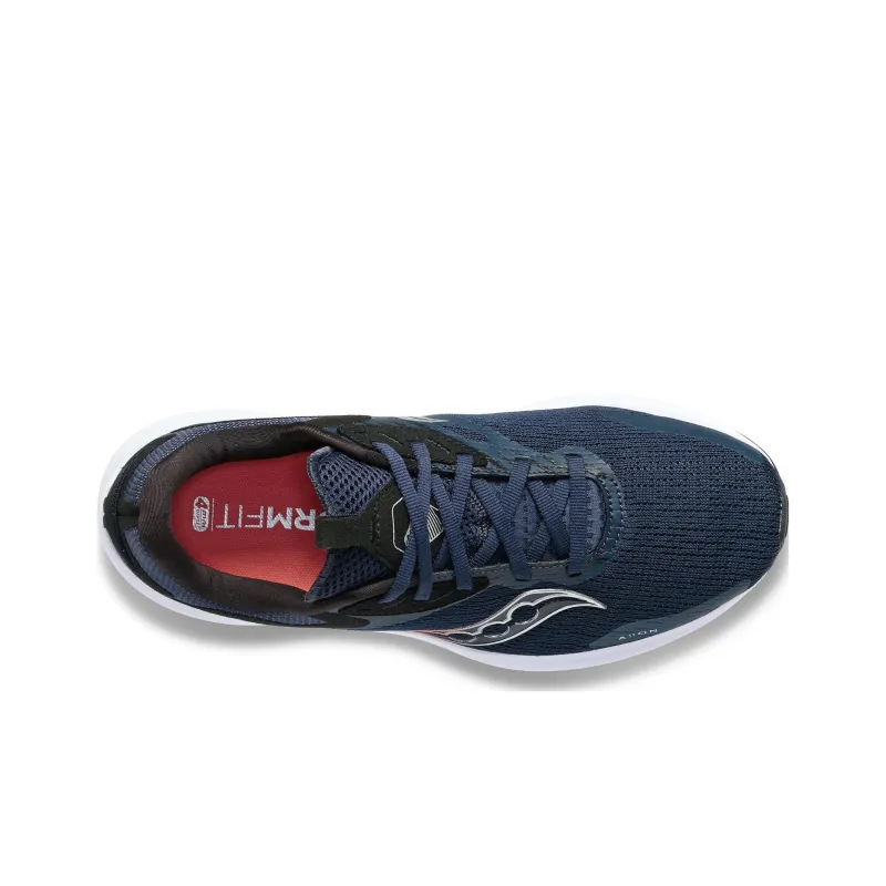 saucony Women's Axon 2 'Navy Silver'-3