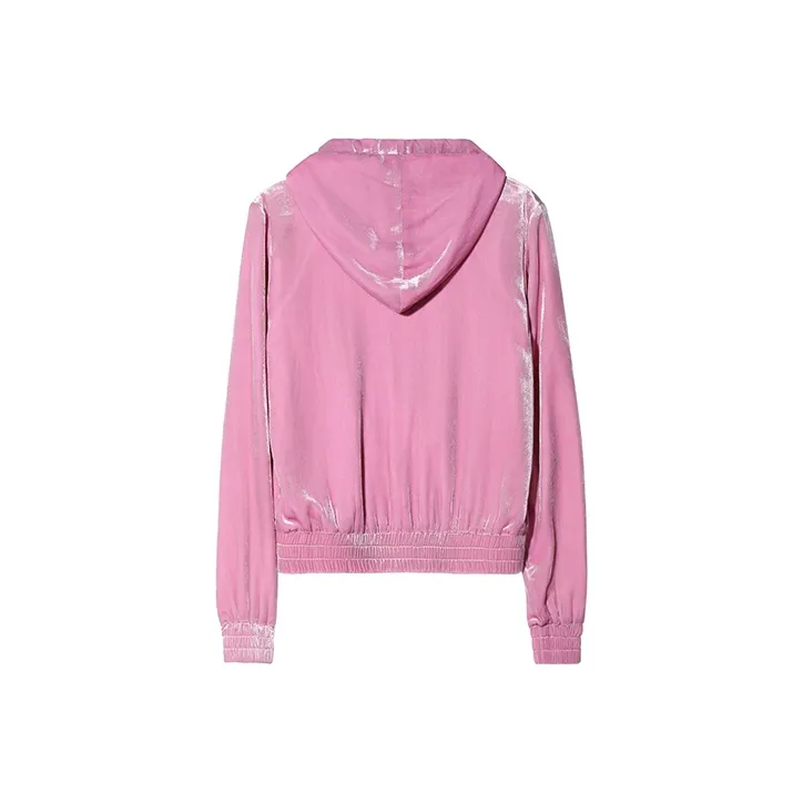 TCH Velvet Jackets Women's Pink-1