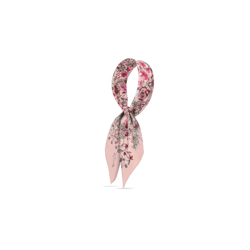 DIOR Silk Scarves Women's Pink-2