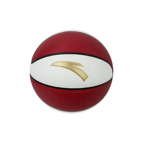 Anta PU Basketball Red White Size 7 Training Match Men's
