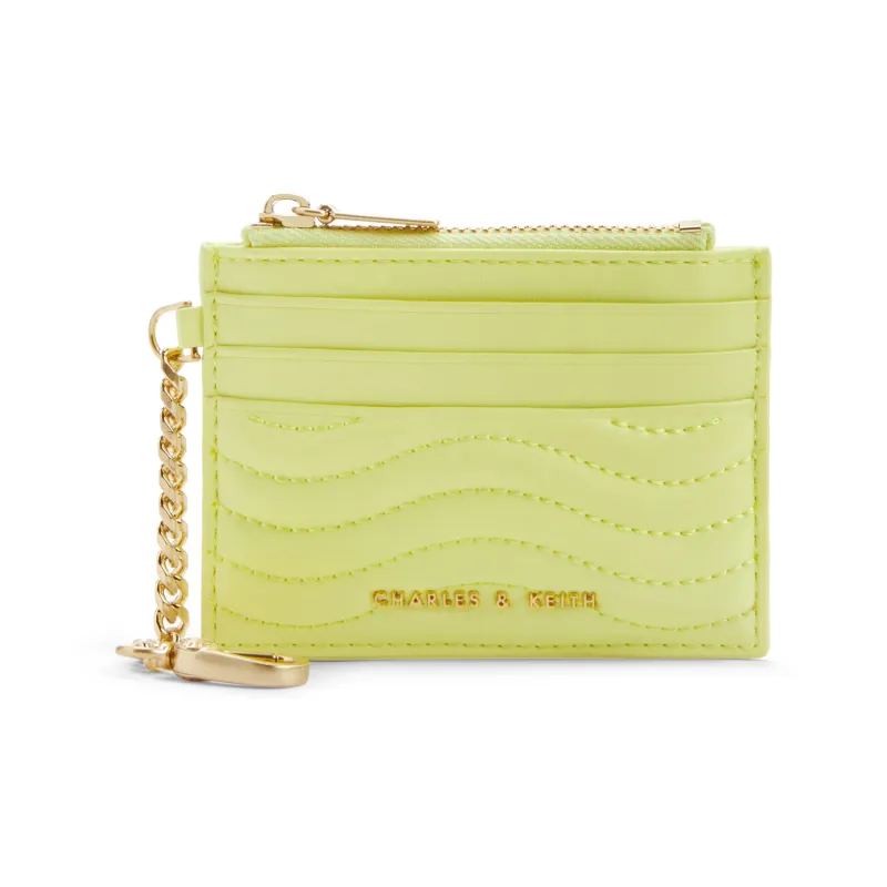 CHARLES&KEITH Fabric Small CK Bag Coin Purse Card Holder Mini Women's Multicolor-7