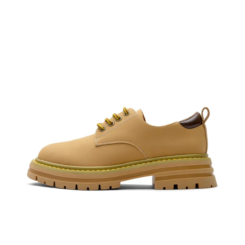 TOOMANYSHOES Outdoor Casual Single Shoes Women's Yellow-0