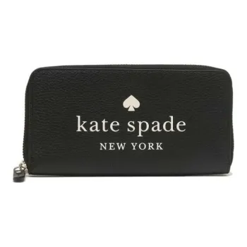 Kate Spade Leather Wallet Women's Black