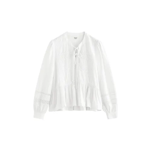 Inman Shirts Women's Pearl White