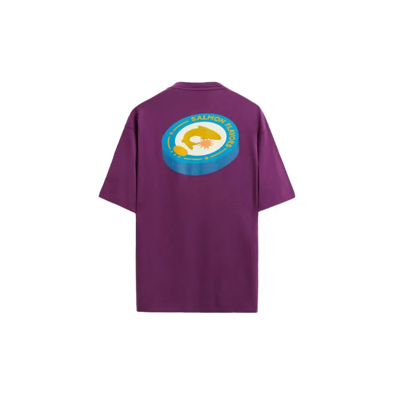 ZARA T-Shirts Men Purple-1