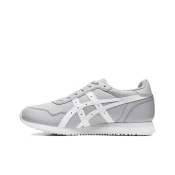 Asics Tiger Runner Cushioning Wear-Resistant Low-Top Running Shoes Women's Gray