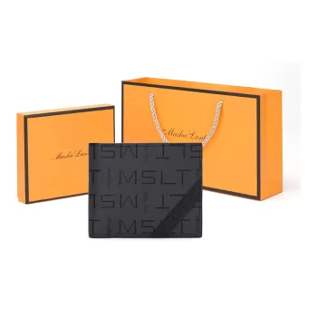 MashaLanti PVC Wallet Regular Men's Dark Gray