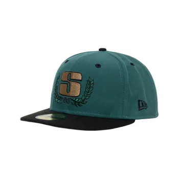 Stussy X New Era Leafs 59Fifty Fitted Cap