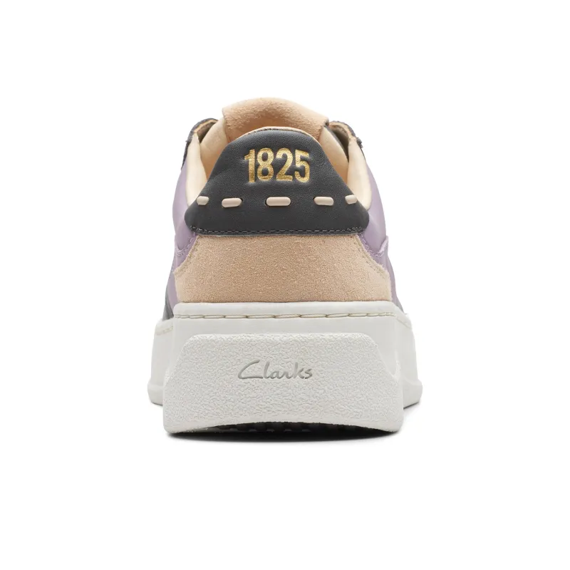 Clarks Lightweight Series Low-Top Skateboard Shoes Women's Purple Dark Blue-2