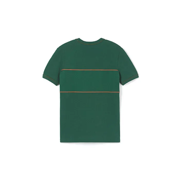 LACOSTE T Shirts Women's Crocodile Green-1