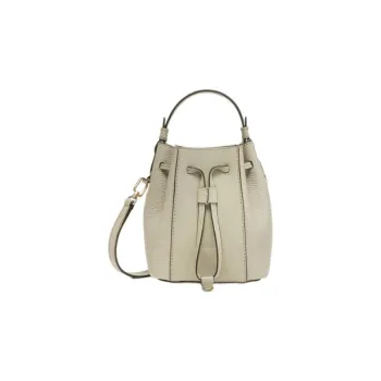 Furla Miastella Calfskin One Shoulder Handbag, Crossbody Bag Mini Women's Gray