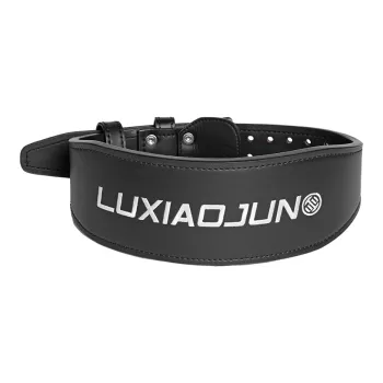 LUXIAOJUN Back Support Braces Fitness Protective Cow Leather Unisex