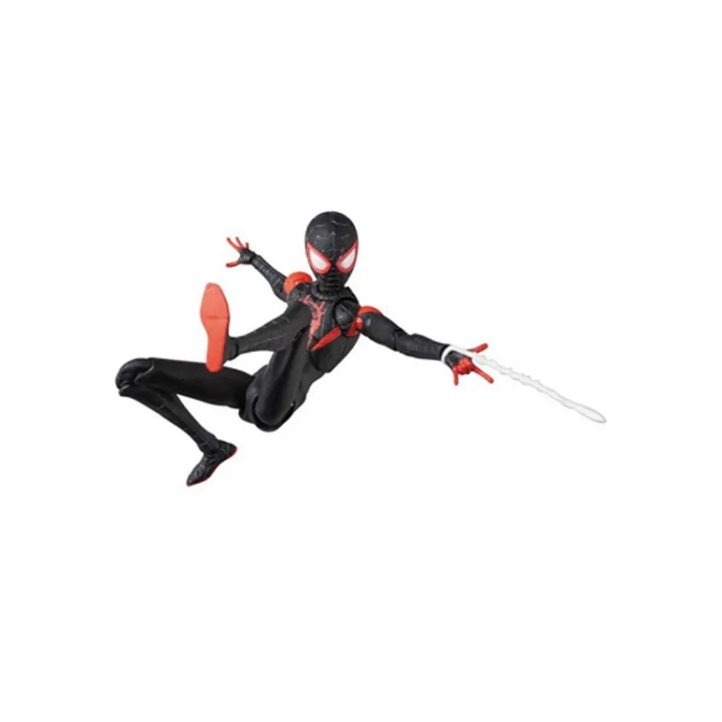 Medicom Toy Spider Man MAFEX Parallel Universe Miles Morales Scale Figures 15cm-3