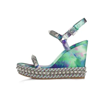 CL Pyraclou One Strap Sandals Women's Green