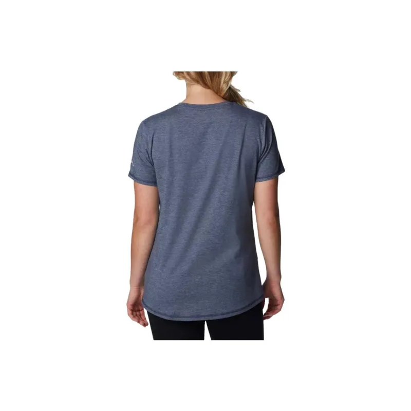 Columbia T-Shirts Women's Nocturne Blue-1