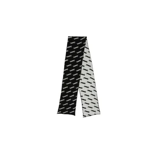 AMBUSH Intarsia Logo-knit Virgin Wool-blend Scarf