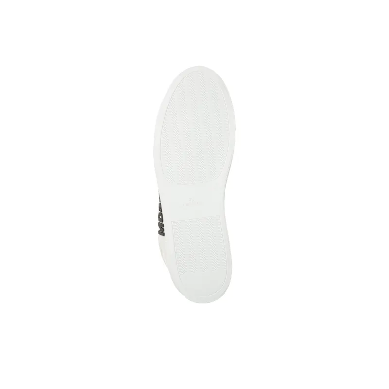 MOSCHINO Serena Low Top Skateboard Shoes Men's White-4